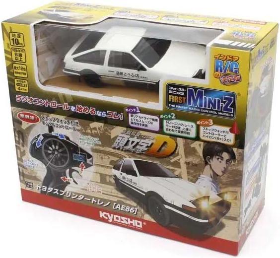 Actual product image Kyosho Europe Toyota Sprinter Trueno AE86 1:28 Initial-D