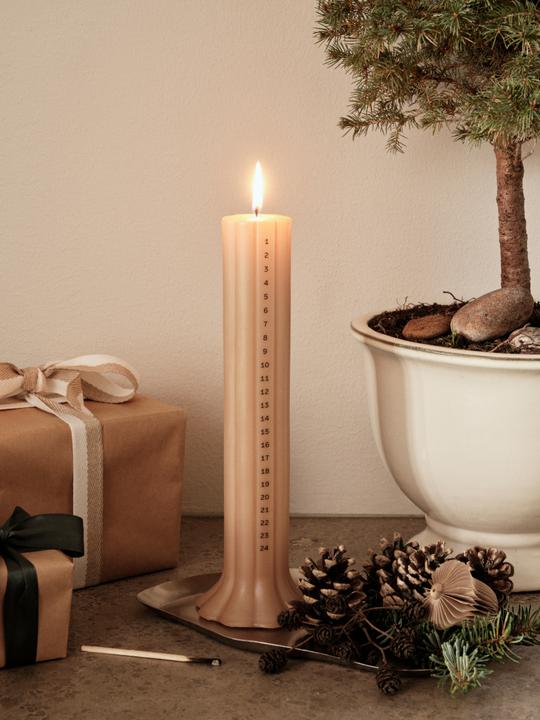 Produktbild Broste Copenhagen Heli Kalenderlicht braun 30cm (1 Stk.)