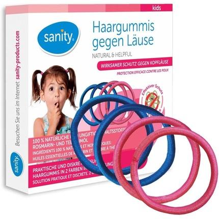 Produktbild Sanity Geistiger Gesundheit ruhig alle Haare Elastizbänder. 4 Stück (Haargummi)