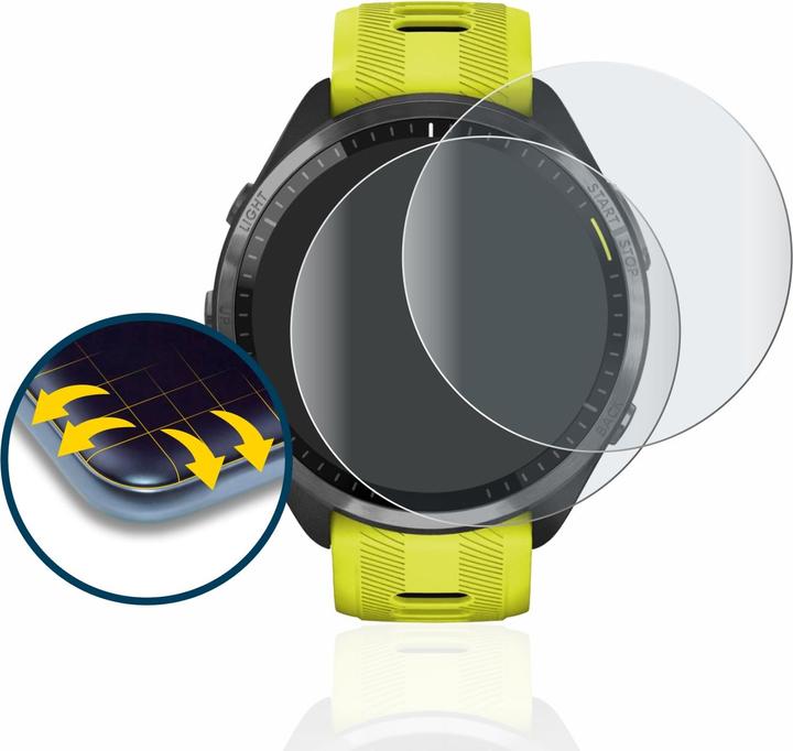 Actual product image BROTECT Full-Cover Protector Matte (Garmin Forerunner 965)