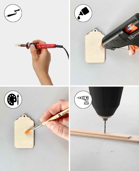 Image du produit I Am Creative Étiquettes cadeaux (6x)