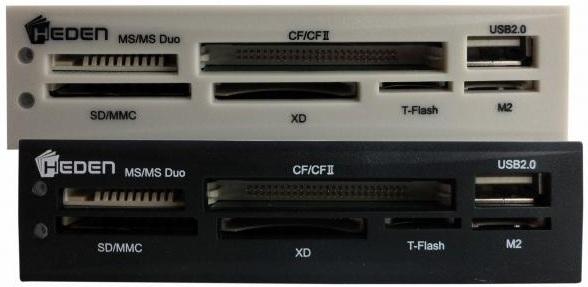 Image du produit Lecteur de cartes compatible 3.5" tout en 1 Interne + port USB