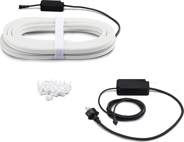 Produktbild Philips Hue LED Stripe Lightstrip Outdoor (DE Stecker) (Mehrfarbig, 200 cm, Outdoor)