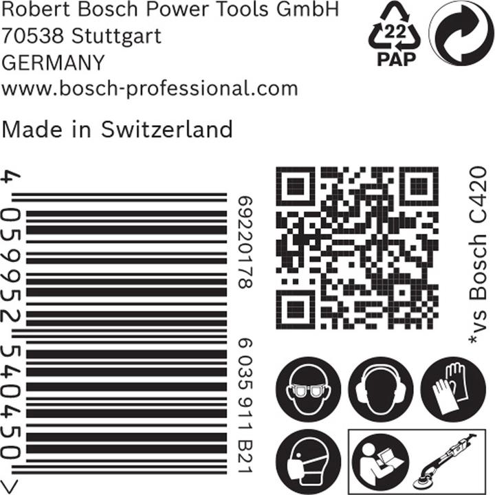 Produktbild Bosch Professional Zubehör EXPERT M480 Schleifnetz für Trockenbauschleifer, 225 mm, G 80, 25-tlg. (80)