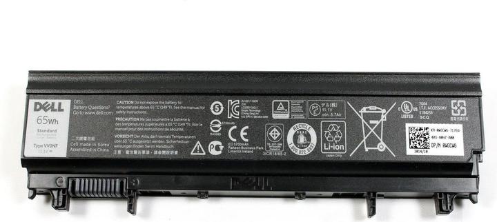 Produktbild Dell Battery, 65WHR, 6 Cell (6 Zellen)