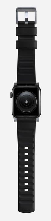 Immagine prodotto Nomad Braccialetto attivo per Apple Watch 42-45 mm (45 mm, Cuoio, Acciaio inossidabile, Fluoroelastomero)