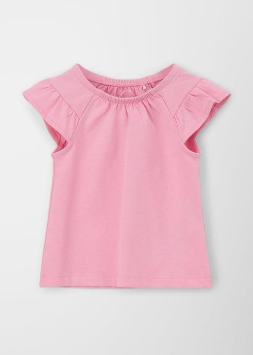 Produktbild S.Oliver T-Shirt T-Shirt mit Volants (74)