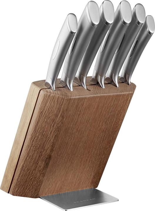Produktbild Scanpan DECO Messerblock CLASSIC STAHL 7-teilig