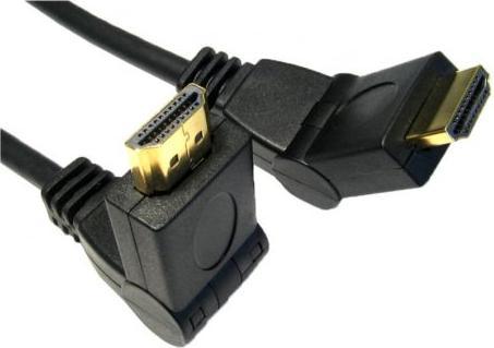 Actual product image Cables Direct CDL 1.8m Swivel High Speed HDMI (1.80 m, HDMI, 2.0)