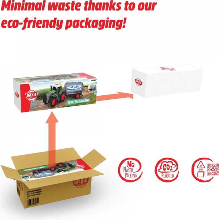 Actual product image Dickie Fendt tractor milking machine