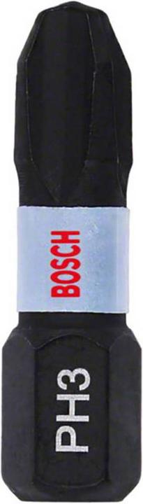 Actual product image Bosch Professional Zubehör PRO Phillips impact bit, PH3, 25 mm, 2 pcs. (PH3)