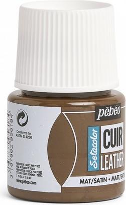 Produktbild Pebeo SetaCuir Lederfarben (Espressobraun, 45 ml)