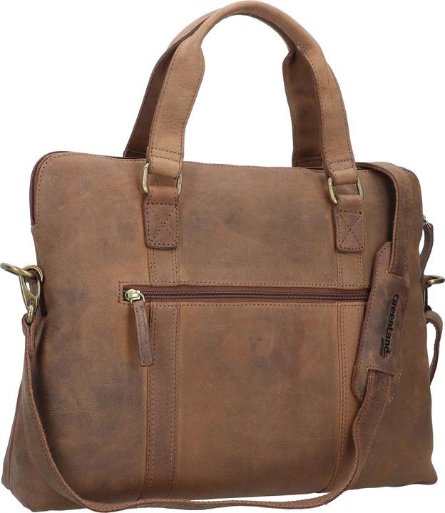 Image du produit Greenland Nature Montenegro Porte-documents en cuir 40 cm Compartiment pour ordinateur portable