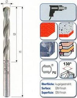 Actual product image Alpen Steinbohrer (5 millimetres)
