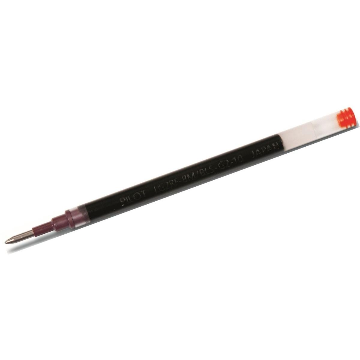Pilot, Ersatzpatrone, Gelmine Tintenroller G2-10 Strichstärke: 0,6 mm Schreibfarbe: rot (Gelmine, Rot, 0.60 mm)