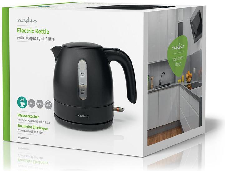 Produktbild Nedis Wasserkocher - 360°-Drehsockel - Boil-dry protection - Wasserstandsanzeige - Sicherheitsdeck