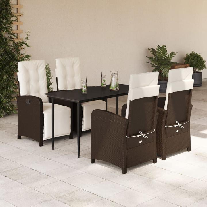 Produktbild vidaXL Garten Essgruppe (140 x 70 x 74 cm)