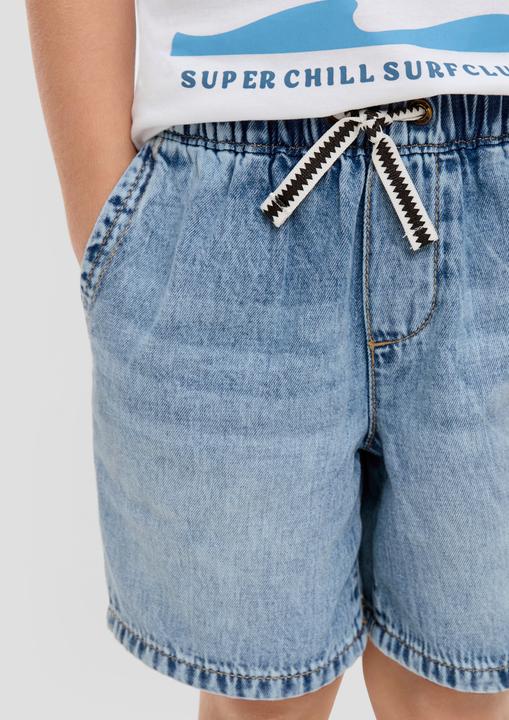 Produktbild S.Oliver Jeans-Hose Bermuda-Jeans / Low Rise / Straight Leg / Elastikbund (116)
