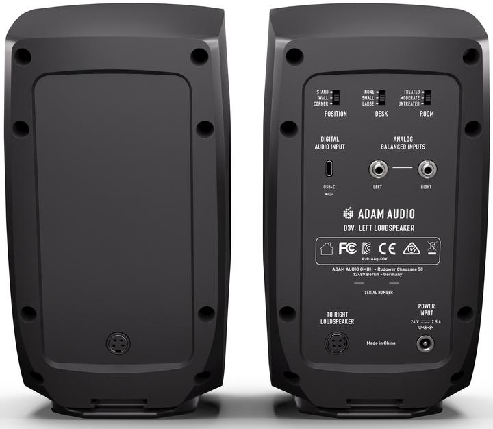 Productafbeelding Adam Audio D3V (Actief, Paar, 2x 70 W)