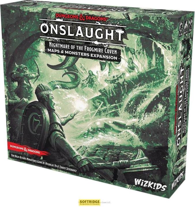 Wizkids Dungeons & Dragons extension jeu de figurines Nightmare of the Frogmire Coven - Maps & Monsters Expa (Englisch)