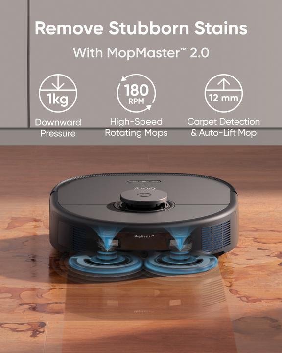 Produktbild eufy Omni X10 Pro (8000 Pa, Wischpads (rotierend))