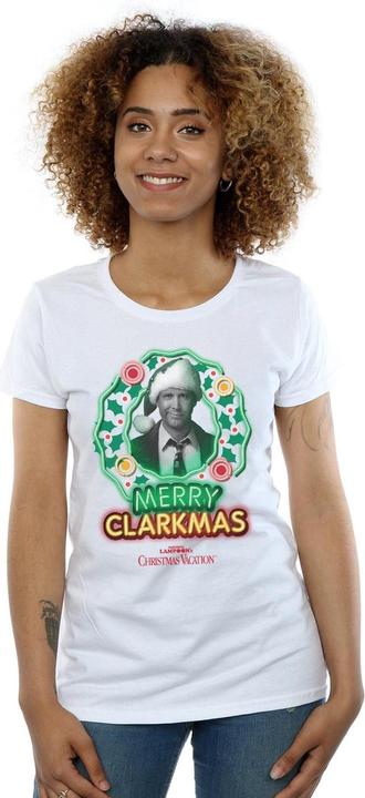 Immagine prodotto National Lampoon´s Vacation Maglietta in cotone Greyscale Clarkmas Donna/Ladies (XL)