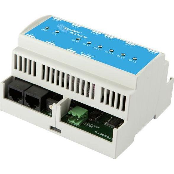 Allnet MSR ALL3527B HUT / 6fach 250V/16A Relais, Relais