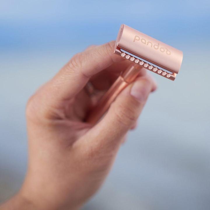 Actual product image Pandoo Rasierhobel Metall i.10Kl. ros