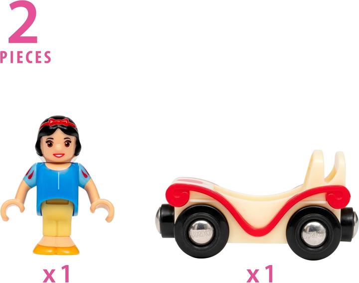 Actual product image Brio Train Disney Princess Snow White with wagon