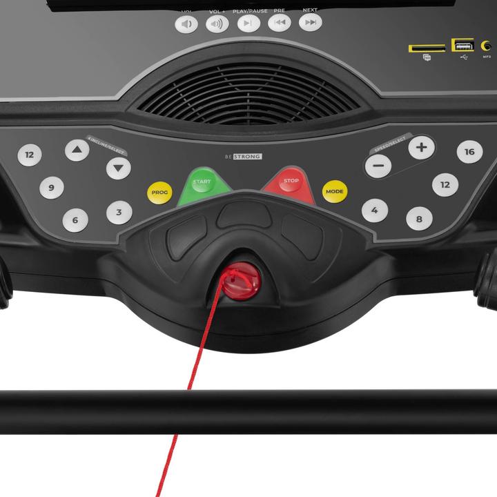 Immagine prodotto Gymrex Tapis roulant pieghevole - 1350 W - 1 - 20 km/h - 120 kg - 12 programmi