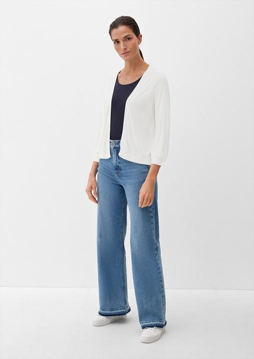 Produktbild s.Oliver Strickjacke Strickjacke aus Viskose (46)