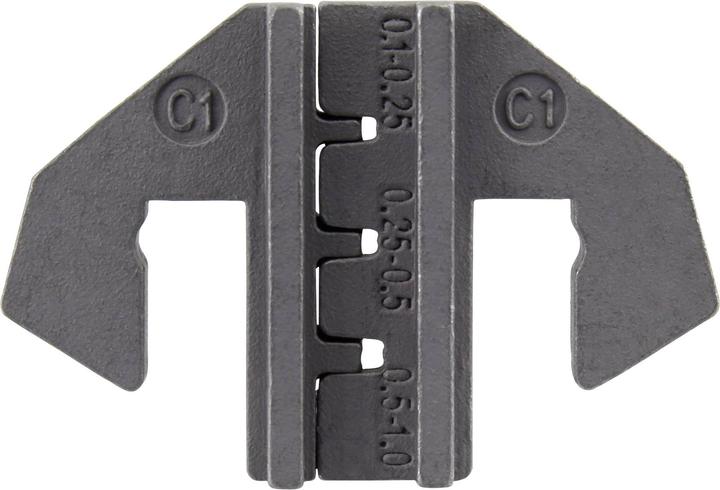 Actual product image Toolcraft Flat plug crimping range: 0.1 to 1 mm²