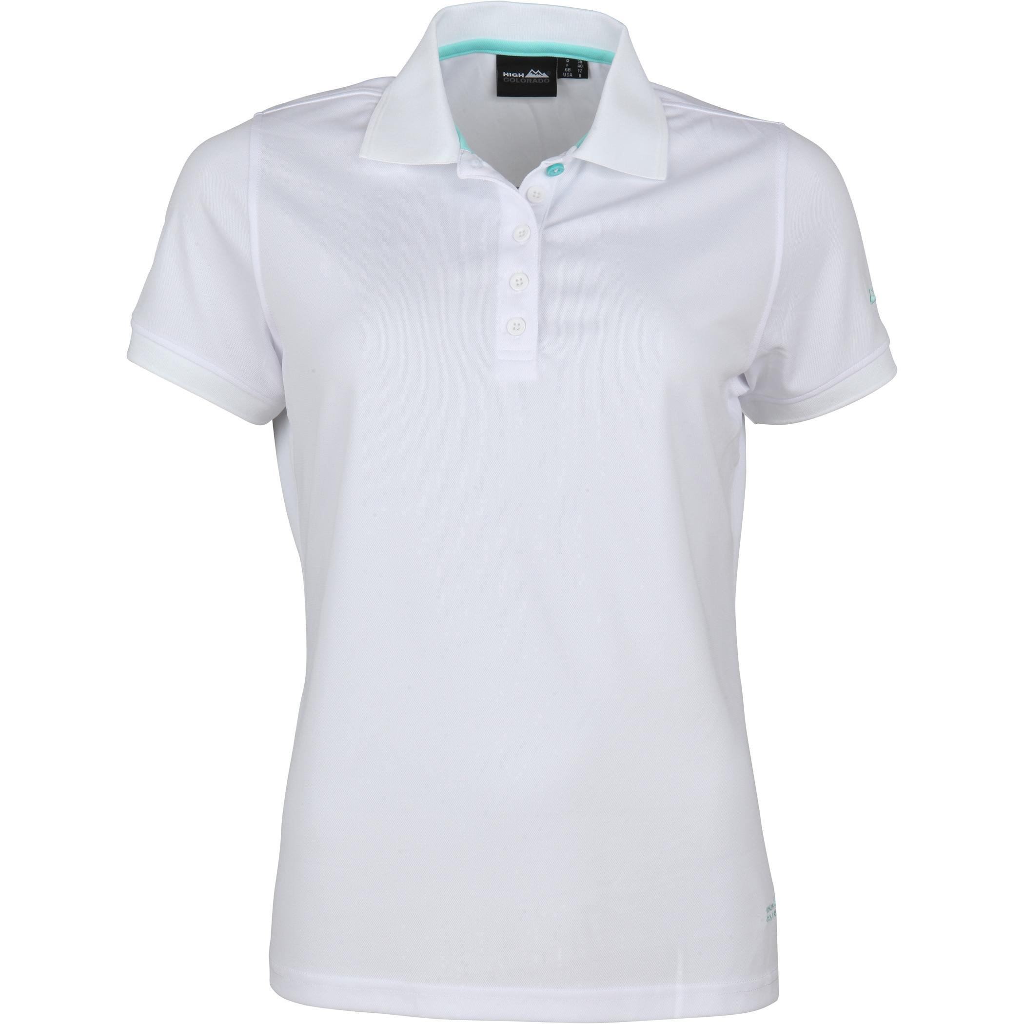 High Colorado, Damen, Sportshirt, Seattle Poloshirt (46), Weiss, 46