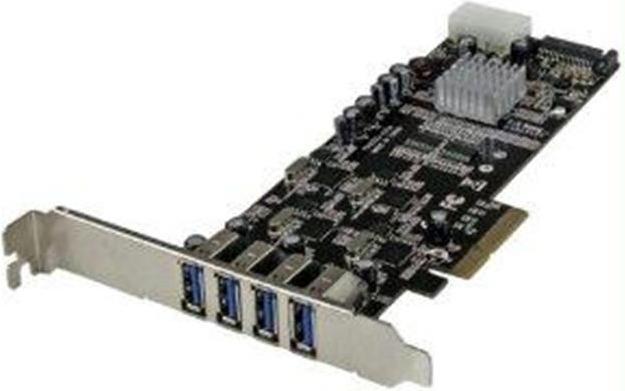 Produktbild StarTech 4 Port PCIe Quad Bus USB 3.0 Card