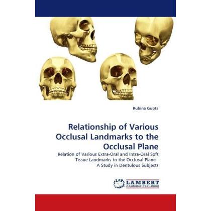 Relationship of Various Occlusal Landmarks to the Occlusal Plane, Fachbücher von Rubina Gupta