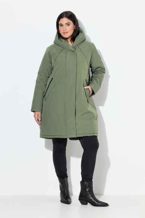 Actual product image Ulla Popken HYPRAR Oversized Waterproof Coat