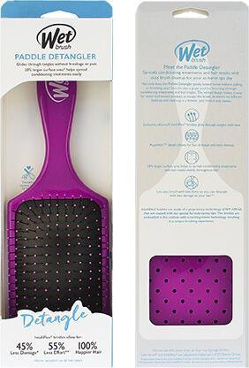 Immagine prodotto Wet Brush Paddle Detangler viola - Spazzola per capelli -