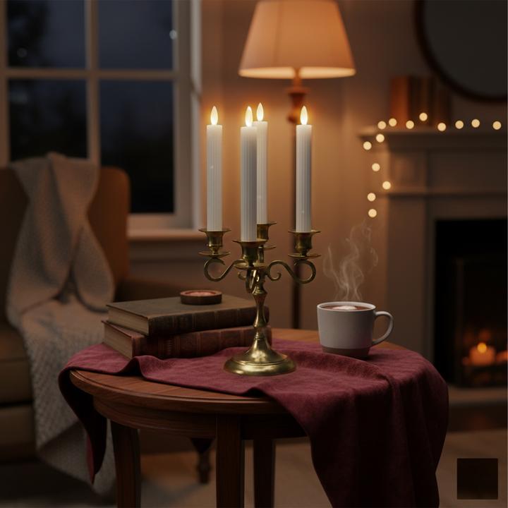 Productafbeelding Relaxdays 4x LED-Stabkerzen (4x)