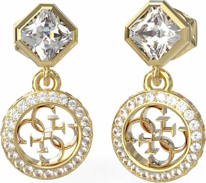 Guess 4G Crush Gold Plated Drop Earrings JUBE04154JWYGT/U (10, 925)