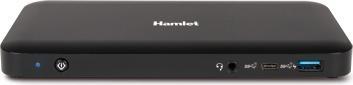 Produktbild Hamlet HDOCKS600C Portreplikator und Dockingstation für Notebooks Kabelgebundener USB 3.2 Gen 2 (3.1 Gen (USB-C, 4 Ports)