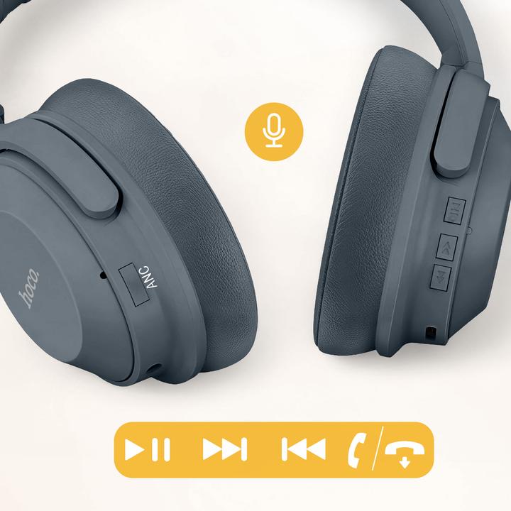 Actual product image Hoco W37 Bluetooth headset (ANC, 46 h, Wireless)