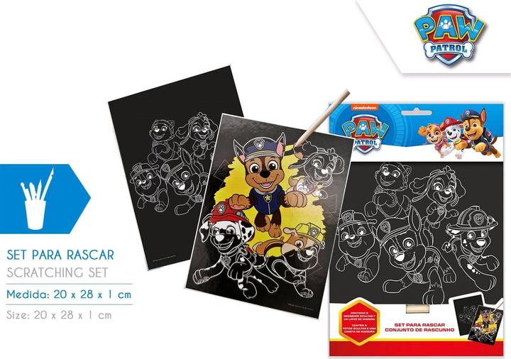 Produktbild Paw Patrol Scratch Stationery Set