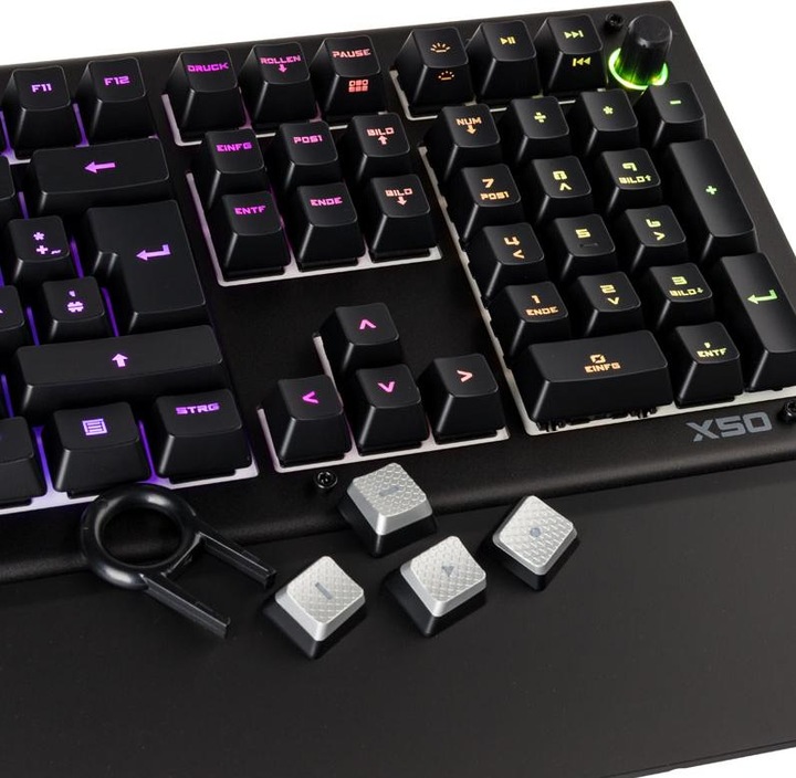 Produktbild Das Keyboard X50Q, DE Layout, soft tactile Omron (DE, Kabelgebunden)