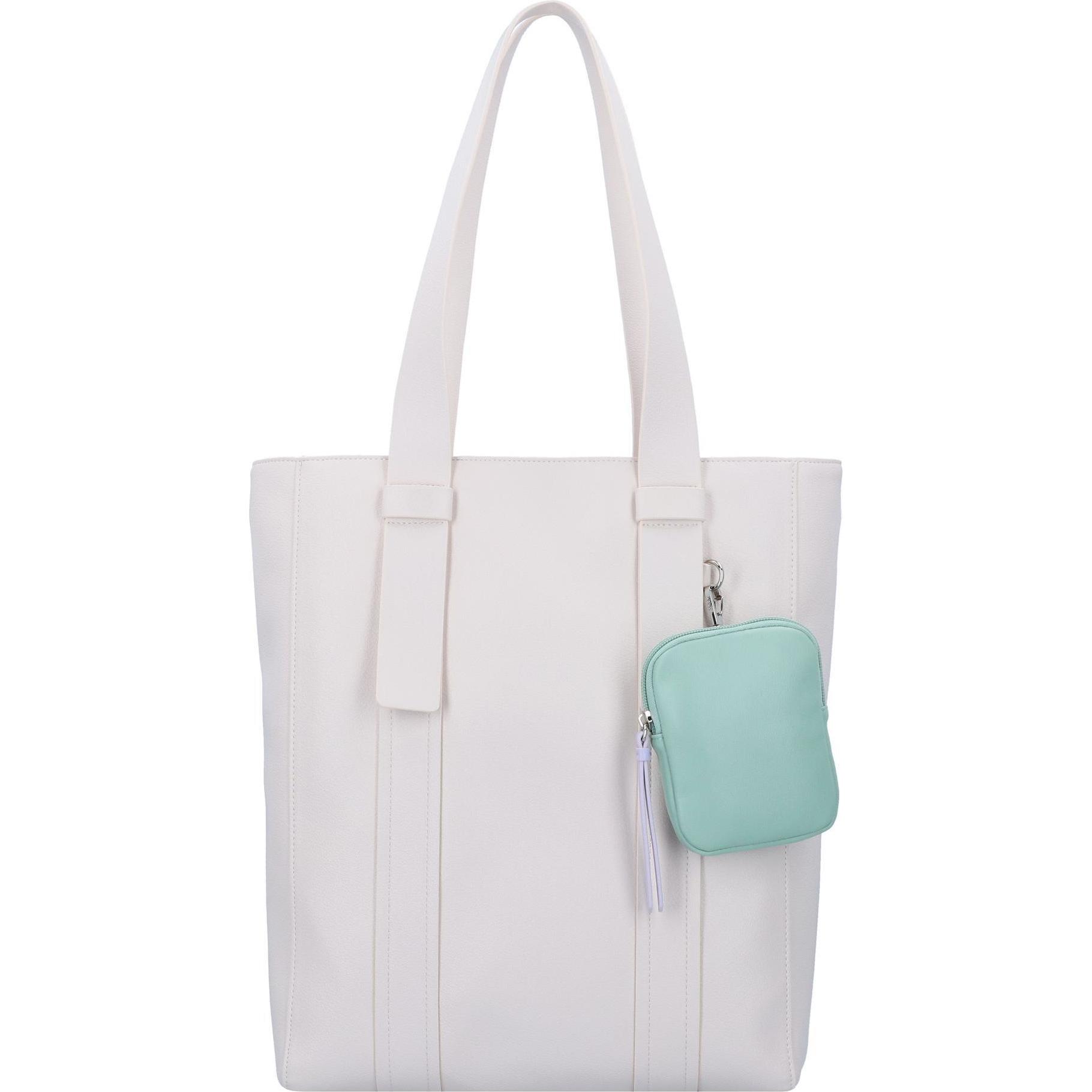 Esprit, Handtasche, Ava Schultertasche 31 cm, Grau
