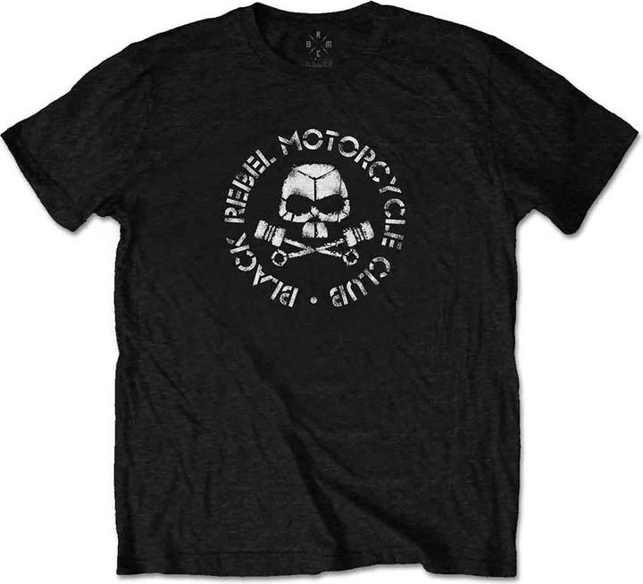 Black Rebel Motorcycle Club Piston Skull