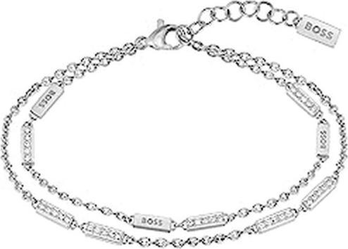 Immagine prodotto Hugo Boss Bracciale Larya in acciaio con doppio cristallo 1580448
