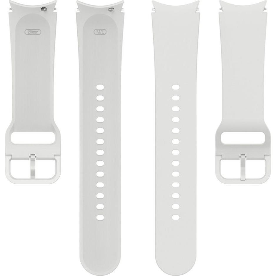 König Design Silikon Armband 20mm Uhrenarmband für Samsung Galaxy Watch 4 5 Classic Pro Loop (20 mm, Silikon), Uhrenarmb...
