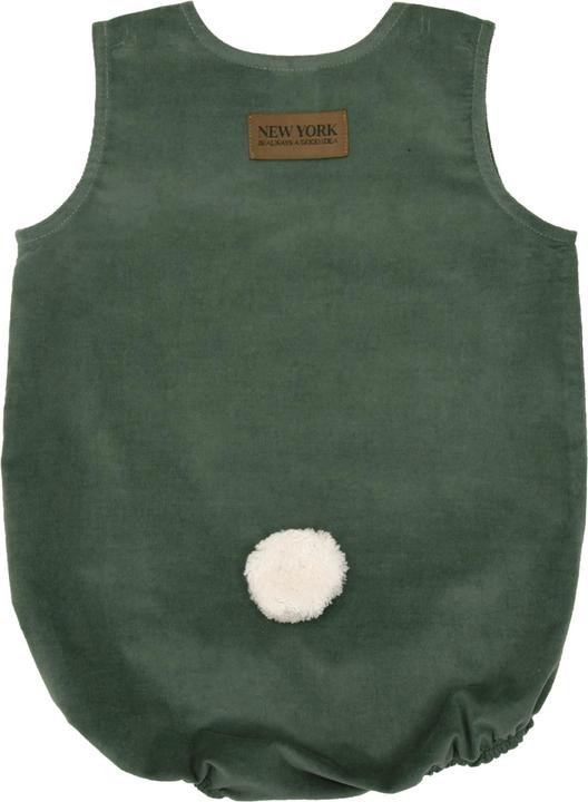 Image du produit Hebe Strampler aus Cord mit Hasenstickerei und Klappe (80)