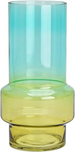 Produktbild G. Wurm Vase aus Glas grün (B/H/T) 13x25x13cm