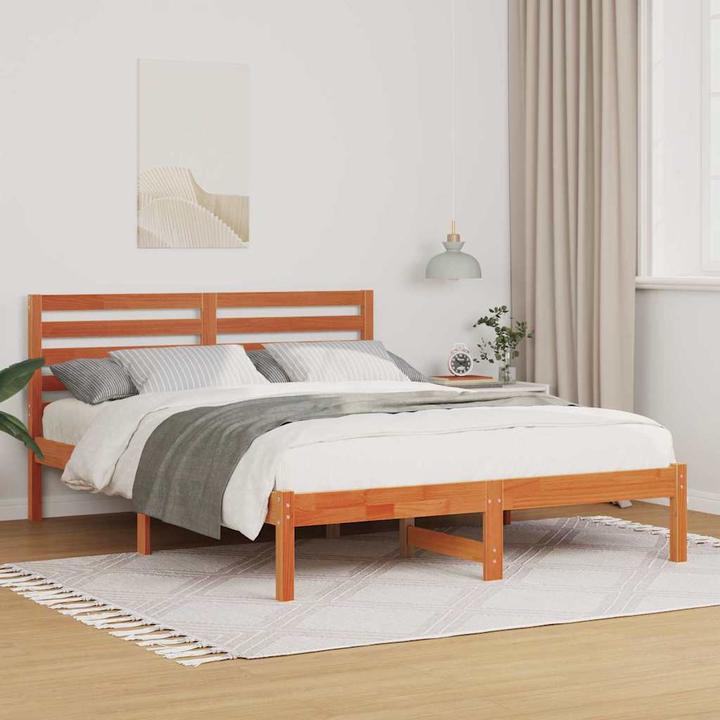 Produktbild vidaXL Plattformbettgestell (140 x 190 cm)